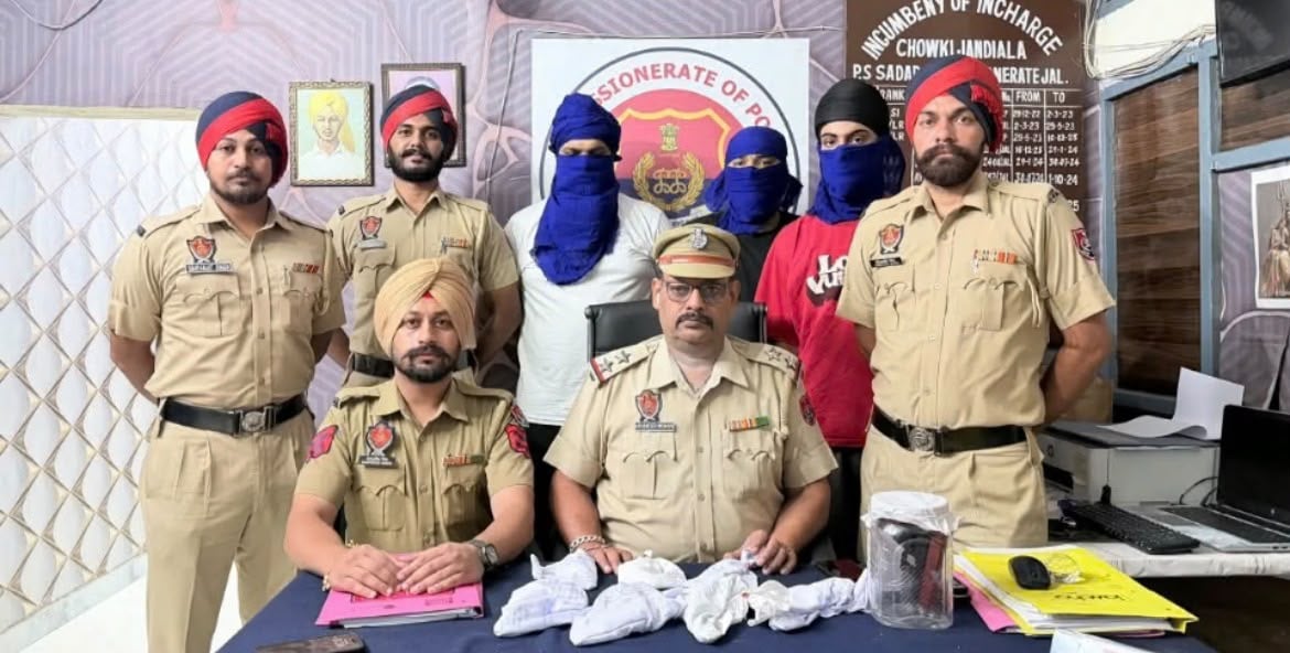 Punjabi YouTuber Mani Shokar among three arrested in illegal arms trafficking case in Jalandhar