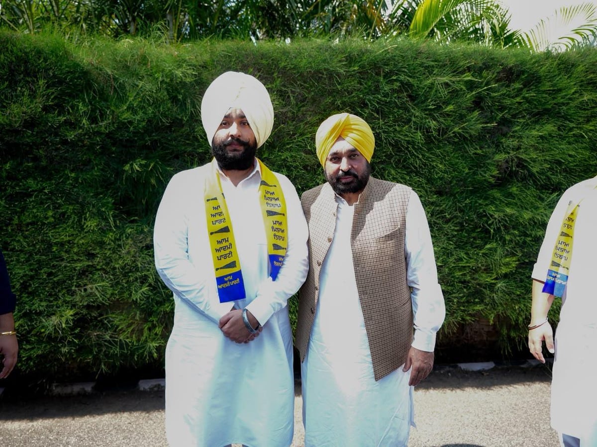 Rantej Singh Powar joins AAP; CM Mann welcomes Akali leader 