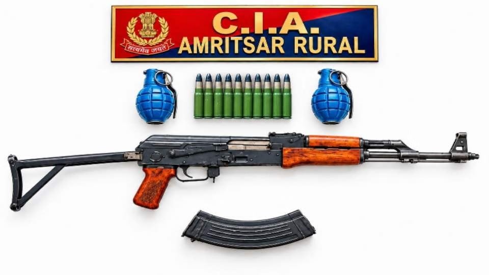 Terror Plot Foiled Ahead of Festivals, Accused Arrested With AK-47 and Hand Grenade 