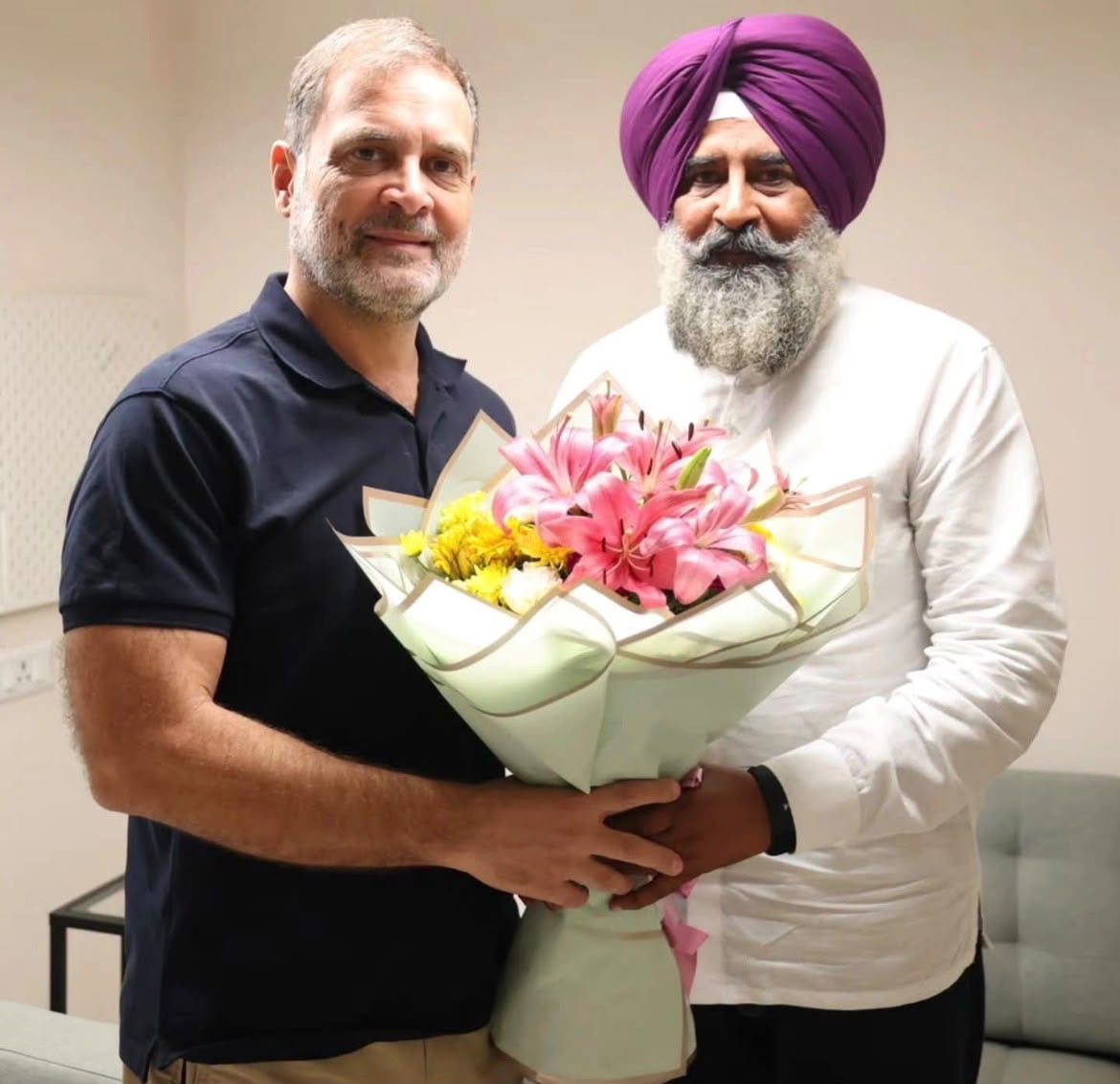 Pargat Singh meets Rahul Gandhi, Says collective strength will build stronger Punjab Congress