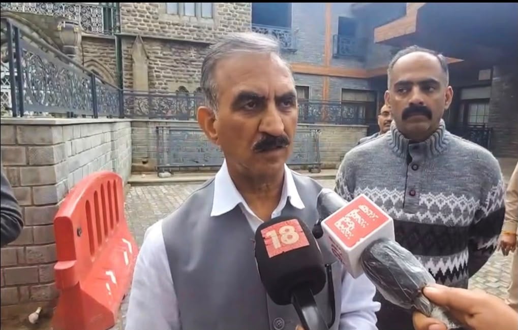 Sukhu targets BJP over ‘Vote Theft’ allegations, says Congress to march to Supreme Court on Monday