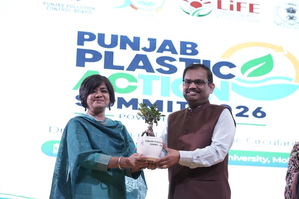 PPCB highlights plastic-free initiatives at international summit in Mohali