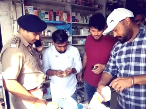Jalandhar police raid two medical stores, seize over 100 intoxicant pills; Father-Son duo detained