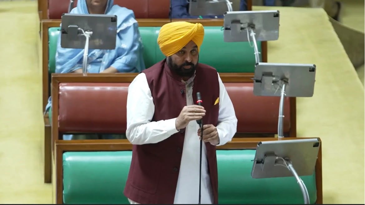 ‘Governments are deciding who can vote’: Bhagwant Mann slams Centre in Punjab assembly